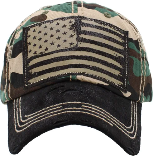 Vista 251 de KBETHOS Tactical Operator Collection USA Fishing Mesh Ballcap Flag Patch America Outdoors Trucker Baseball Cap