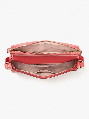 Vista 4 de Kate Spade New York Bandolera grande con solapa para correr, Melocotón Melba