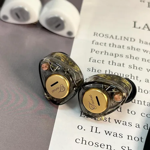 Vista 29 de KZ Castor - Auriculares intrauditivos, sonido de graves mejorado HiFi, IEMs aislantes de ruido ajustables, auriculares con cable de doble