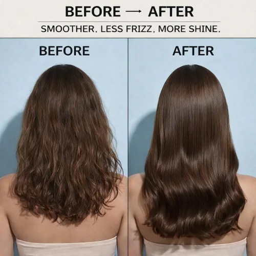 Vista 4 de RENÉ FRIS - Crema para el cabello ligera para la definición y el control del encrespamiento, crema de acabado sin enjuague de sujeción suave