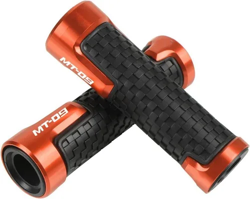 Vista 8 de Motorcycle Handlebar Grips Motorbike Accessories 22mm Hand Grips Handlebar 7/8" Motorcycle Handle Bar for MT09 MT-09 MT 09 SR FJ-09 Tracer 2014-2021