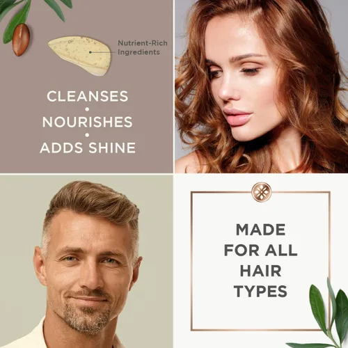 Vista 5 de Argan Magic Champú que aumenta el brillo – Limpia y restaura suavemente el cabello para calmar el encrespamiento y aumentar el brillo Sin