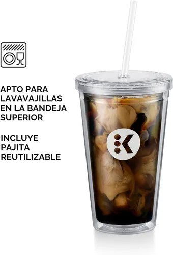 Vista 4 de Keurig Vaso para bebidas heladas, capacidad de 16 onzas