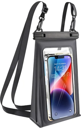 Vista 9 de Bolsa impermeable para teléfono de gran capacidad, bolsa seca flotante para iPhone 17 16 13 12 11 Pro Max Galaxy S22 S21 bolsa impermeable protector