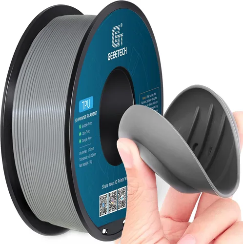 Vista 57 de Geeetech - Filamento PLA de 0.07 pulgadas, filamento de seda de bicolor, consumo dicromático de coextrusión brillante, 2.2 libras, 1 carrete