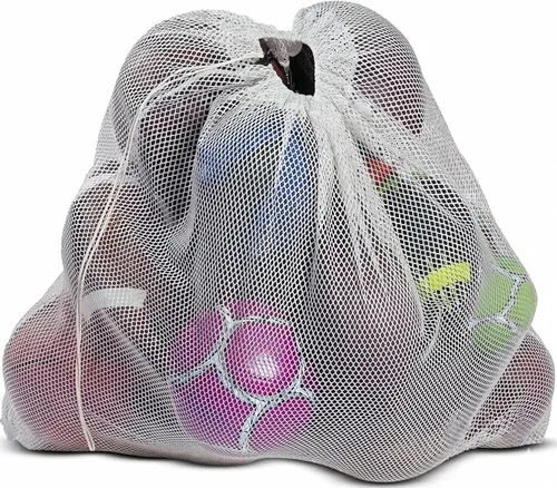 Vista 13 de Mesh Equipment Bag, Adjustable, Cord Closure, 32"x36" and 24”x36” Negro