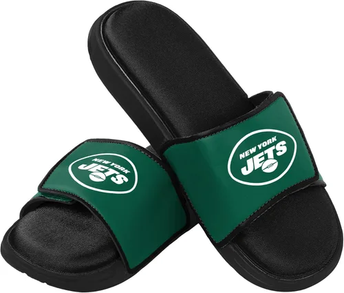 Vista 18 de FOCO mens NFL Team Logo Sport Shower Foam Slide Flip Flop Sandals