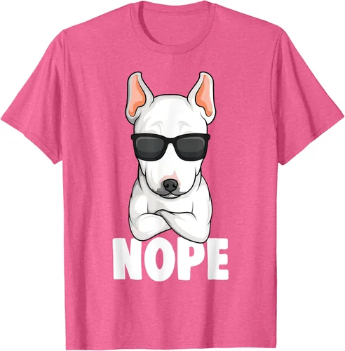 Vista 30 de Camiseta de perro Bull Terrier para niños y mujeres, Negro