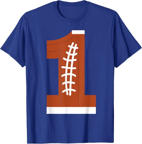 Vista 20 de 1st Birthday Football Ball Boys Camiseta de regalo de 1 año Negro