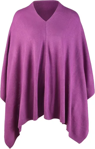 Vista 102 de Fomolom Ponchos para mujer, versátil, ligero, tejido sólido, chal envolvente, bufanda, accesorios para mujer
