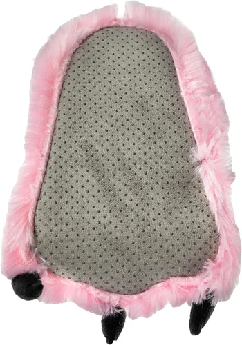 Vista 4 de Lazy One - Pantuflas con diseño de garra de animal para niños y adultos disfraz divertido para niños cálidas pantuflas peludas