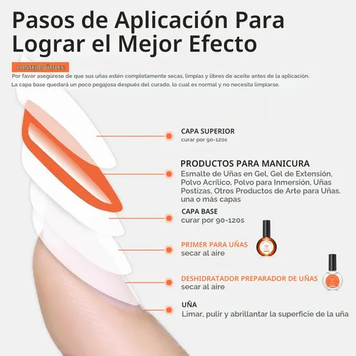 Vista 7 de modelones Deshidratador de uñas, deshidratador de preparación de uñas de 1