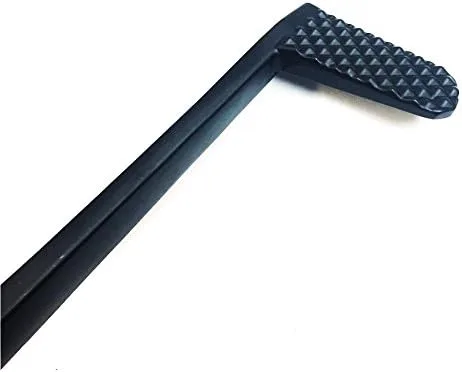 Vista 2 de HONGK - Palanca de pedal de freno trasero desplegable de aluminio de alta resistencia negra compatible con Yamaha YZF-R6 2006-2015 [B01C0SZ70C]