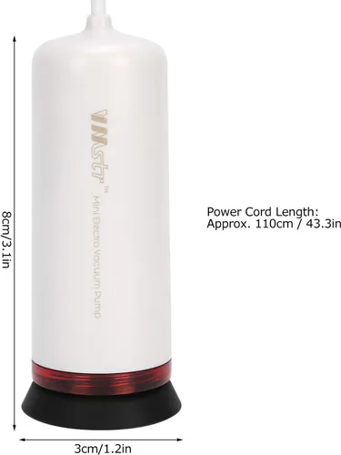Vista 4 de Sonew Bomba de vacío automática eléctrica Mini máquina de succión de vacío portátil con alimentación USB para ropa de alimentos, colchas