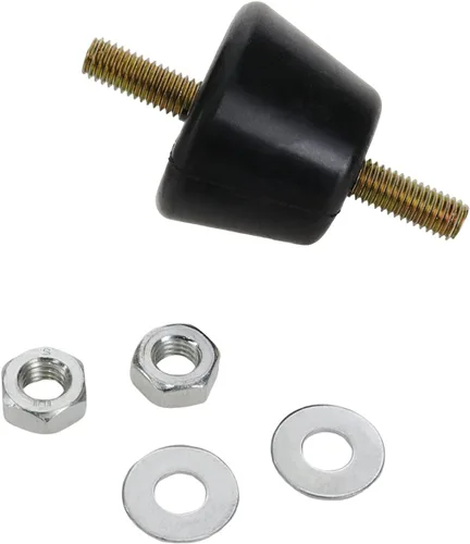 Vista 4 de Quluxe 4 piezas de tacos de goma amortiguadores y vibraciones aisladores para mini bombas de calor/agua divididas, compresores de aire, motores