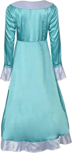 Vista 4 de FEIWOBIRD Disfraz de princesa melocotón para mujer, vestido de fiesta de Super Brothers