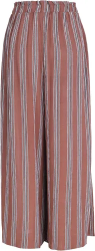Vista 5 de BerryGo - Pantalones de pierna ancha, cintura alta, con rayas