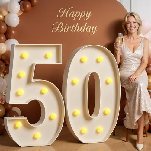 Vista 86 de Kit de tablero de espuma precortada de espuma precortada para 7º y 70º cumpleaños con números 7 grandes de 3 pies Número 7