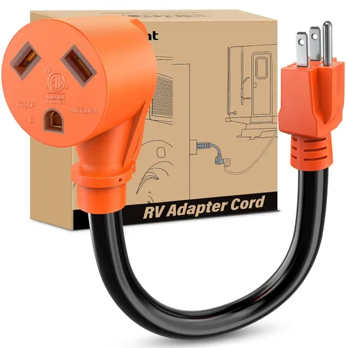 Vista 43 de Nilight Cable adaptador de secadora de 30 amperios a 30 amperios calibre 10 10-30P a 14-30R con cable de tierra