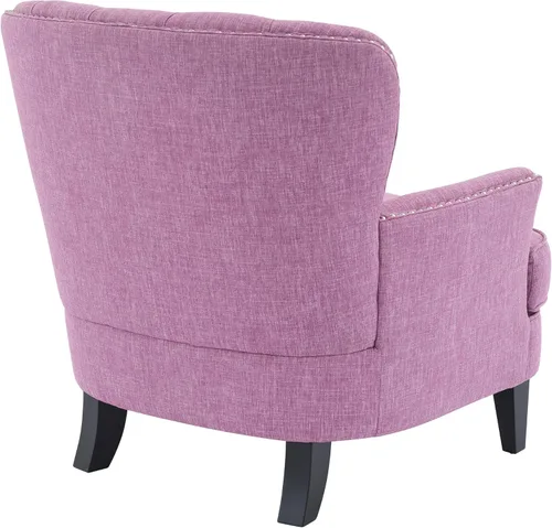 Vista 7 de Christopher Knight Home Tafton - Silla de club de tela, color morado claro