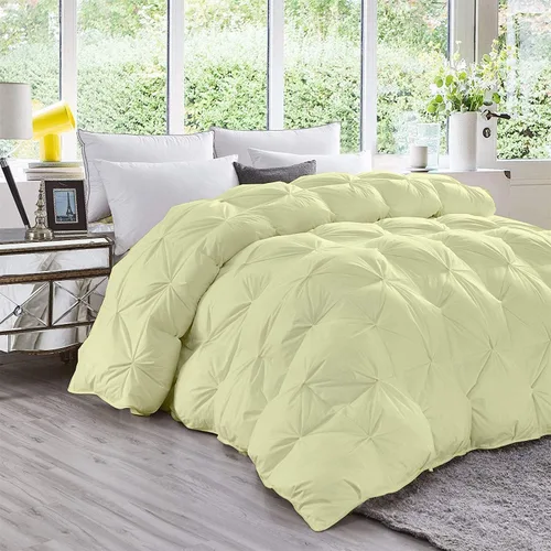 Vista 24 de Premium Collection - Edredón alternativo de diamante de 1600 hilos, tamaño individual XL, 68 x 92 pulgadas, 1 pieza para todas las estaciones