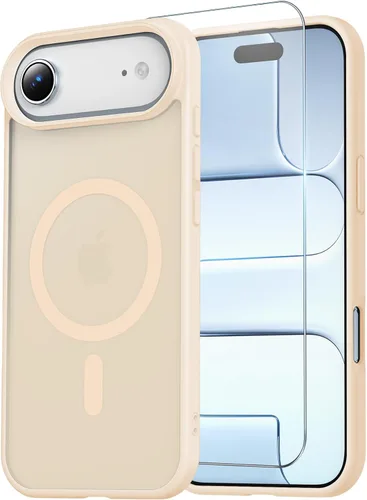 Vista 88 de Funda transparente para iPhone 11 con protector de pantalla, compatible con Magsafe, antiamarilleo, protección de grado militar, a prueba de golpes