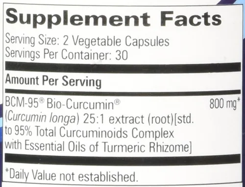 Vista 5 de Progressive Labs - Curcumin BCM-95 60 vcaps [Salud y Belleza]