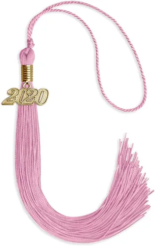 Vista 170 de Endea Graduation - Borla de un solo color con fecha dorada (Oro Antiguo, 2020)