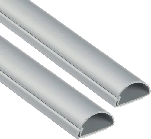 Vista 10 de D-Line Paquete de accesorios para cubierta de cable, solo para uso con longitudes de 0.78 pulgadas de ancho x 0.39 pulgadas de alto Blanco