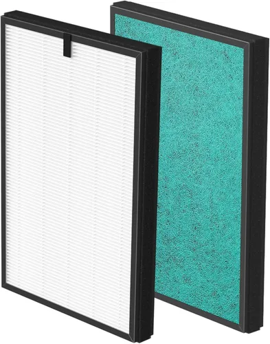 Vista 8 de Paquete de 2 filtros de repuesto Pure Morning APH260 para APH260, sistema de filtro 3 en 1 que incluye prefiltro, filtro HEPA verdadero y filtro