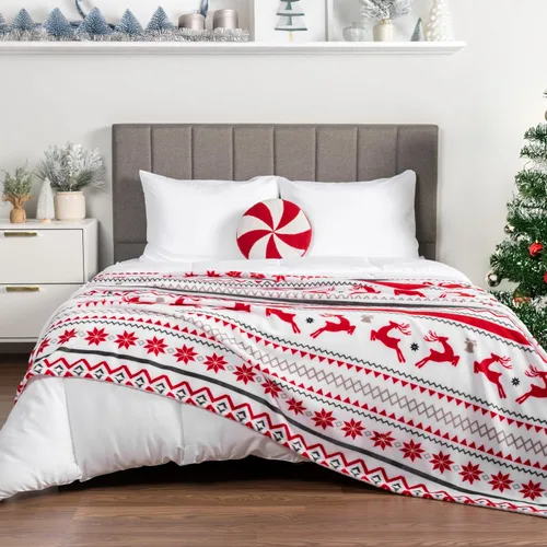 Vista 15 de PAVILIA - Manta de forro polar suave y sólida de color negro para sofá, mantas ligeras y mullidas y cálidas para cama, manta de franela mullida