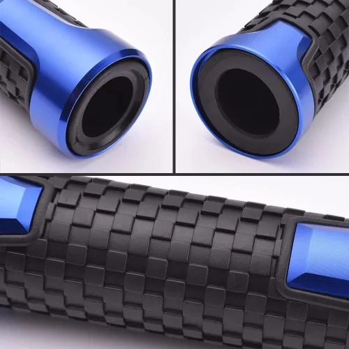 Vista 4 de Empuñaduras de motocicleta 7/8" 0.866 in Universal antideslizante manillar Grips para Yamaha FZ-07 FZ 07 2014 2015 2016 2017 2018+ (F)