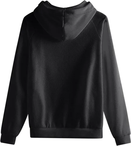 Vista 3 de Conjunto deportivo de 2 piezas para hombre, para otoño e invierno, casual, color liso, deportivo, gimnasio, bolsillos, sudadera de manga larga
