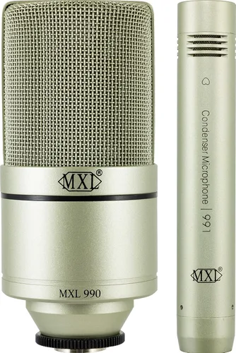 Vista 9 de MXL 990, micrófono de condensador con Shockmount
