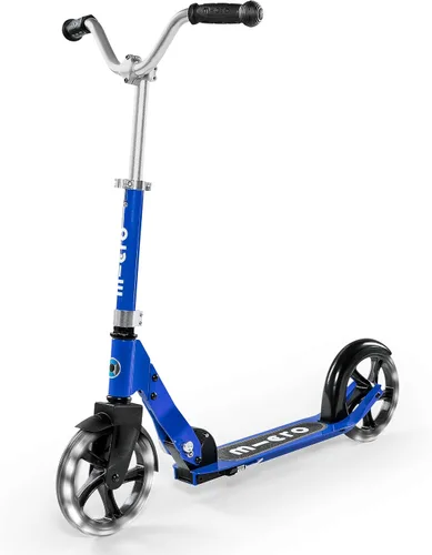Vista 11 de Micro Kickboard - Micro Cruiser LED - Monopatín Micro plegable de dos ruedas con diseño suizo, para niños con deslizamiento suave y ruedas grandes