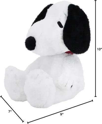 Vista 2 de Animal Adventure Peanuts Snoopy de peluche coleccionable de 10 pulgadas