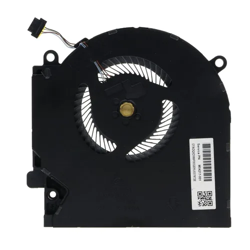 Vista 5 de M04215-001 M04216-001 CPU+GPU Reemplazo del ventilador de refrigeración para HP OMEN 15-EK ND8CC02-19J22 M04217-001 ND85C27-19J25 ND85C27-19J22 DC12V
