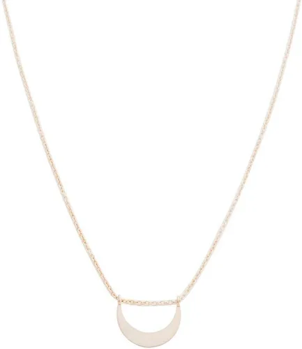Vista 7 de Honeycat Collar La Luna Moon en oro, oro rosa o plata Joyería minimalista y delicada