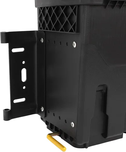 Vista 3 de Caja de almacenamiento para caja de camión, tapa con cerradura con llave, almacenamiento de caja de camioneta, compatible con Toyota para Tundra