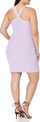 Vista 6 de The Drop Vestido tipo suéter midi estilo halter Brunia para mujer