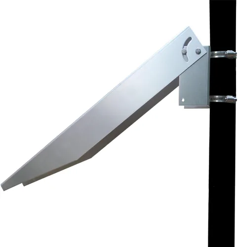 Vista 9 de Kit de montaje en poste para paneles solares de 30 W a 60 W, kit de soporte de montaje de aluminio ajustable resistente con accesorios