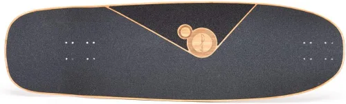 Vista 3 de Loaded Boards Omakase Bamboo Longboard Skateboard Completo Palmera