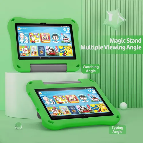 Vista 3 de Auorld - Funda para tableta de 8 pulgadas, ligera, a prueba de golpes, con soporte de asa para tableta 2022 de 8 pulgadas, no para tableta Samsung