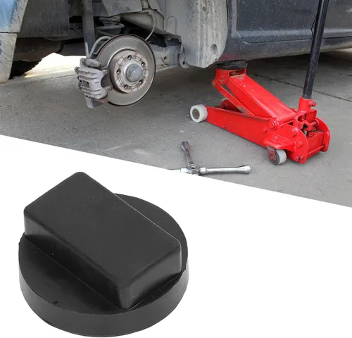 Vista 2 de Jack Stand Frame Rail Protector No Daños Durable Crush Resistente Jack Pad Adaptador para Coches