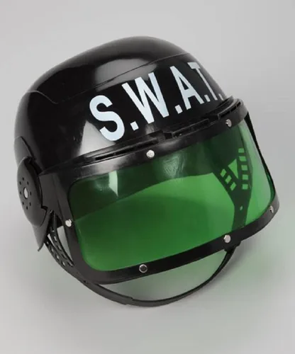 Vista 3 de Dress Up America Casco SWAT para niños, casco de policía S.W.A.T. - Accesorio y vestido de disfraz SWAT Gear