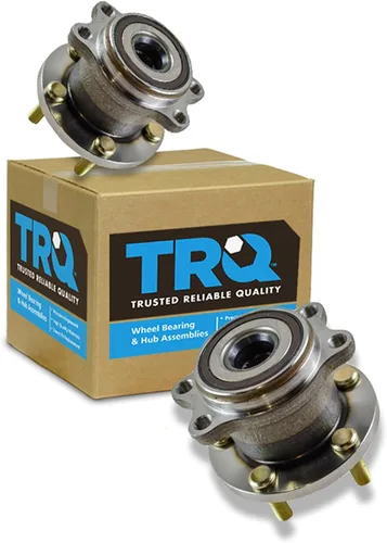 Vista 131 de Conjunto de rodamiento de rueda delantera de 2 piezas y buje TRQ Compatible con Pontiac Solstice 2006-2009 Saturn Sky 2007-2010