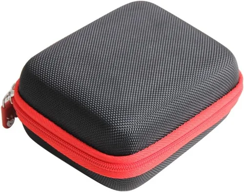 Vista 4 de Hermitshell Estuche de viaje para Xvive U2 Guitarra Sistema Inalámbrico Recargable 2.4GHz Digital Guitarra Transmisor Receptor (Negro+Rojo)