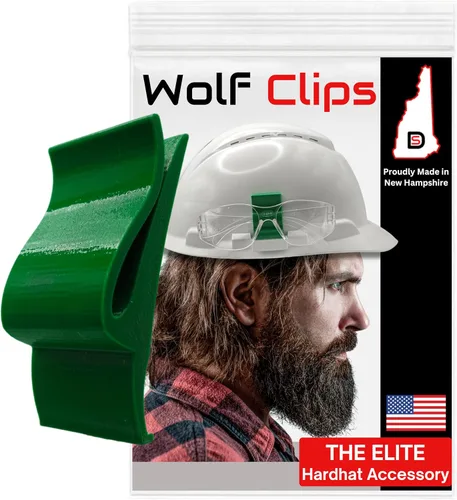 Vista 11 de Diligence, clips de lobo, accesorio para casco duro, marcador y lápiz de carpintero, rojo