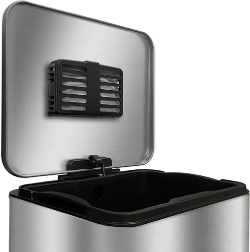 Vista 6 de Filtro absorbente de olores de carbón activado, desodorante compatible con botes de basura iTouchless de 8 galones y más grandes