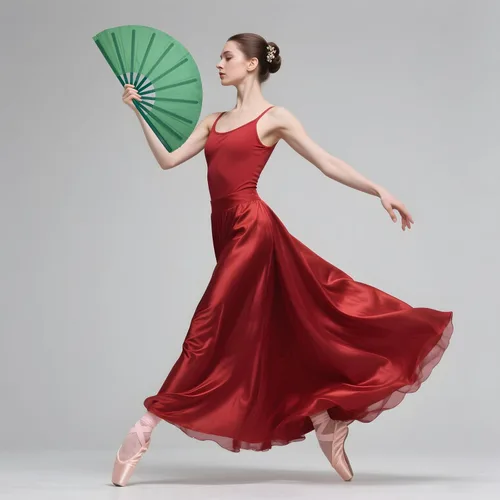 Vista 3 de QIRMIZI Abanico de baile de botas en la línea de tierra, 10 unidades, ventilador plegable grande para Kung Fu chino, baile, festivales de música